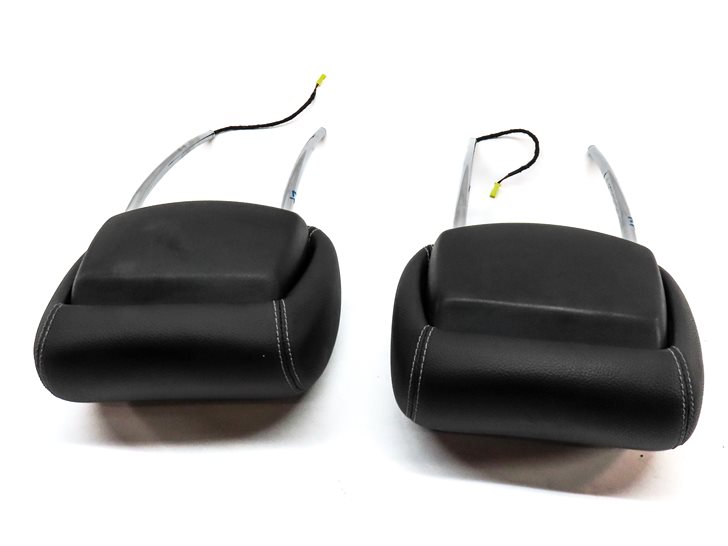 Thumbnail 5: 07-09 MERCEDES GL-CLASS X164 FRONT LEFT & RIGHT SEAT HEADREST SET/2(Black) 