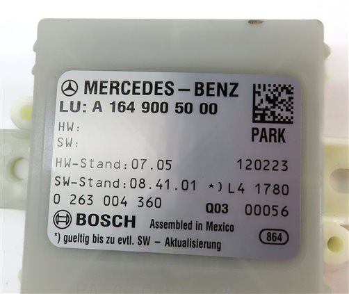 Thumbnail 5: 2012 MERCEDES GL350 (X164) PARK ASSIST PDC DISTANCE CONTROL MDOULE