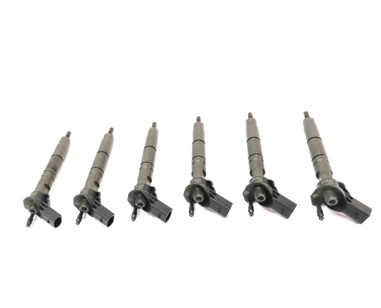 Thumbnail 2: 07-13 MERCEDES E GL ML R (W164 W211 W212 X164) 3.0L DIESEL FUEL INJECTOR SET 6