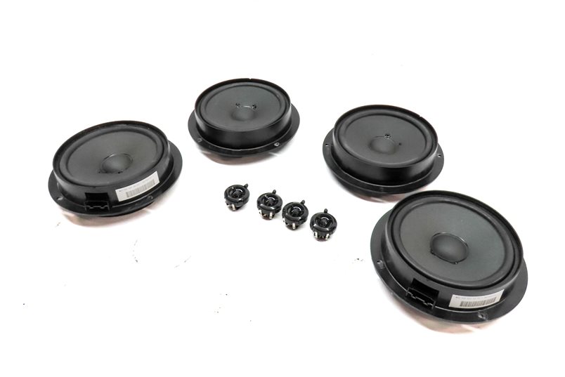 2012 MERCEDES GL350 (X164) STEREO AUDIO SOUND SYSTEM SPEAKER TWEETER SET/8