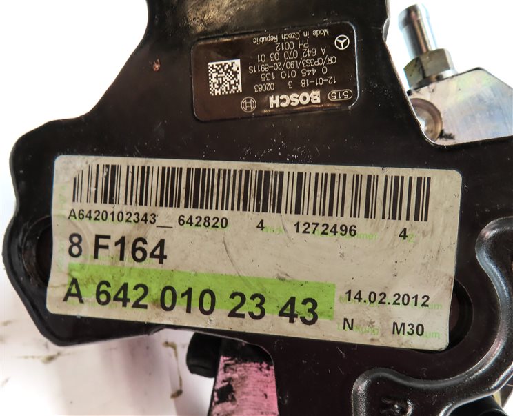 Thumbnail 7: 07-12 MERCEDES E GL ML R CLASS (W164 W211 W212 X164) 3.0L DIESEL HPFP FUEL PUMP