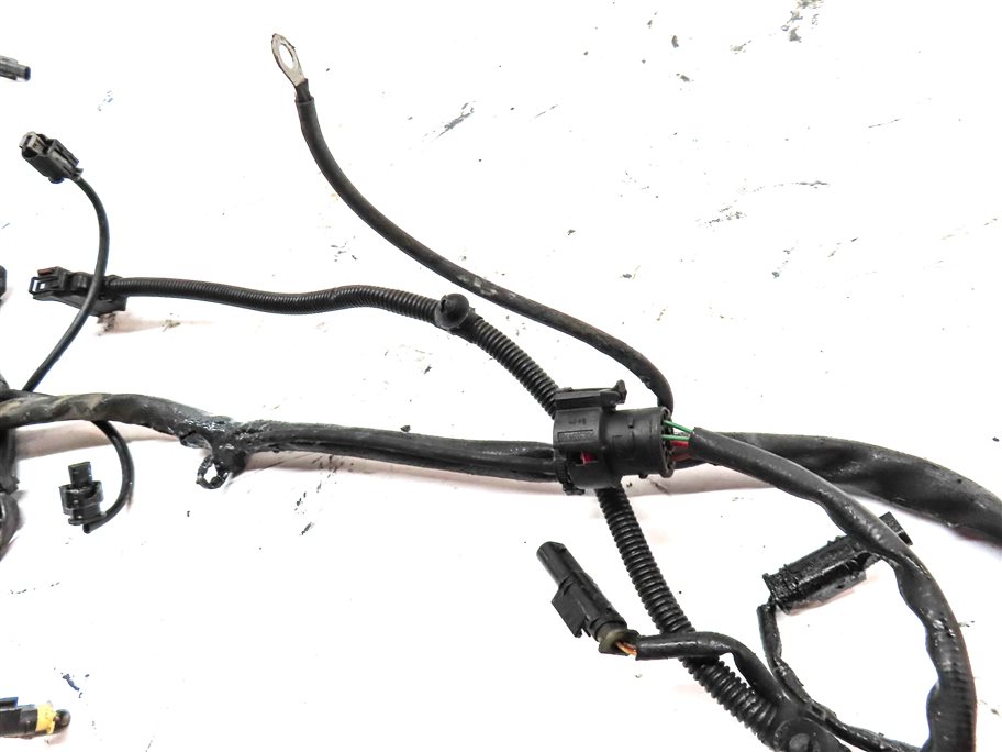 Thumbnail 9: 2012 MERCEDES GL350 (X164) 3.0L DIESEL (OM642) ENGINE MOTOR WIRE WIRING HARNESS