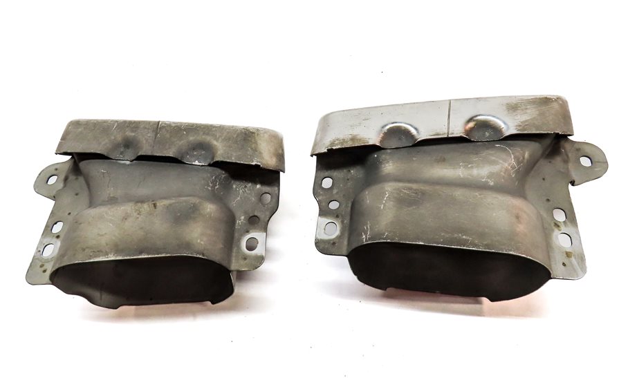 Thumbnail 4: 07-12 MERCEDES GL (X164) 3.0L DIESEL REAR LEFT & RIGHT MUFFLER EXHAUST TIP SET 2