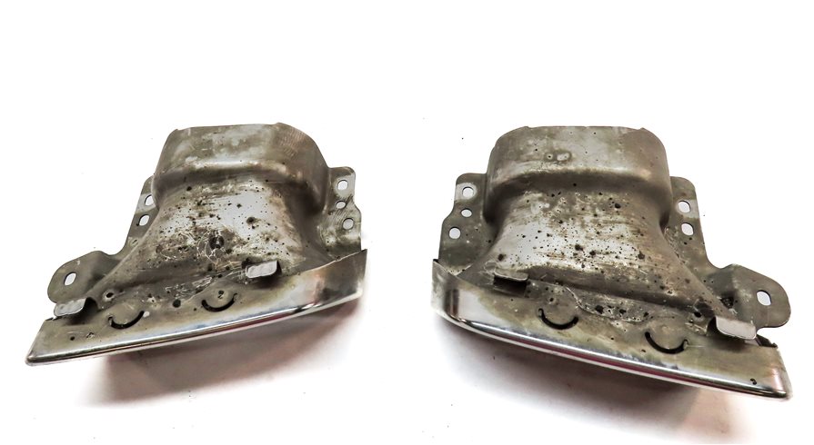 Thumbnail 5: 07-12 MERCEDES GL (X164) 3.0L DIESEL REAR LEFT & RIGHT MUFFLER EXHAUST TIP SET 2