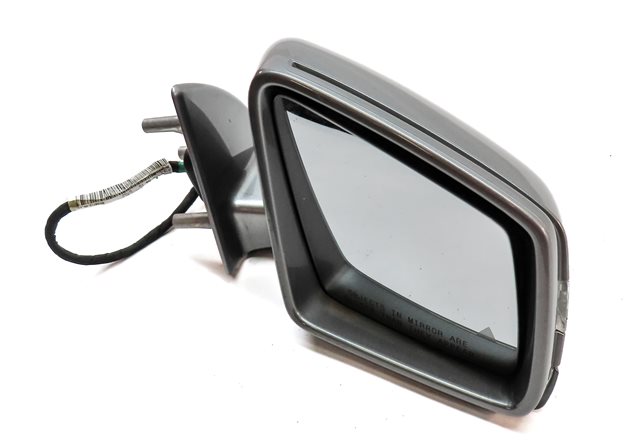 11-12 MERCEDES GL ML CLASS W164 X164 RIGHT P-FOLD AUTODIM MEMORY MIRROR (Silver)