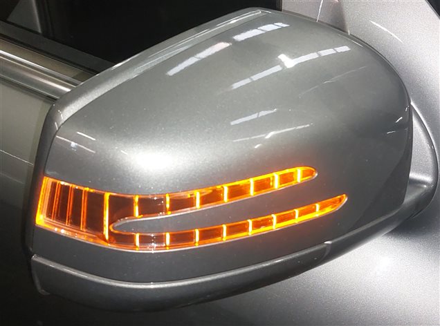 Thumbnail 3: 11-12 MERCEDES GL ML CLASS W164 X164 RIGHT P-FOLD AUTODIM MEMORY MIRROR (Silver)