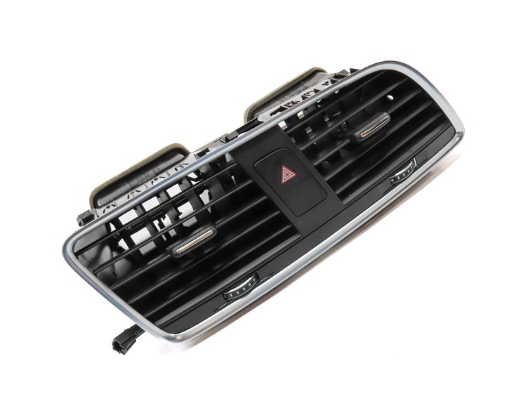 Thumbnail 3: 2018 AUDI Q3 (8U) FRONT CENTER DASH HEAT AIR AC HVAC DUAL VENT (Black)