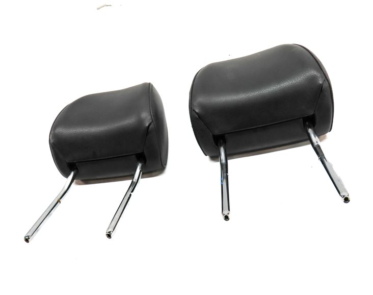 Thumbnail 2: AUDI 15-18 Q3 (13-17 Q5 SQ5) FRONT LEFT & RIGHT SEAT HEADREST SET 2 (Black)