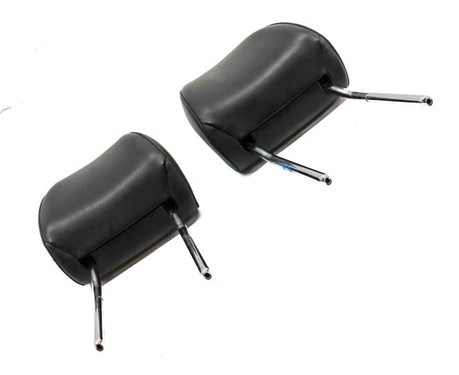 Thumbnail 3: AUDI 15-18 Q3 (13-17 Q5 SQ5) FRONT LEFT & RIGHT SEAT HEADREST SET 2 (Black)