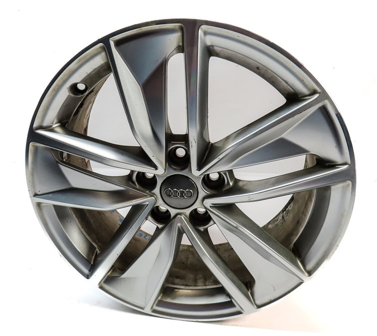 Thumbnail 3: 17-18 AUDI Q3 (8U) 18x7 ALUMINUM ALLOY 5-SPOKE FAN FLARED SPOKE WHEEL RIM SET-4