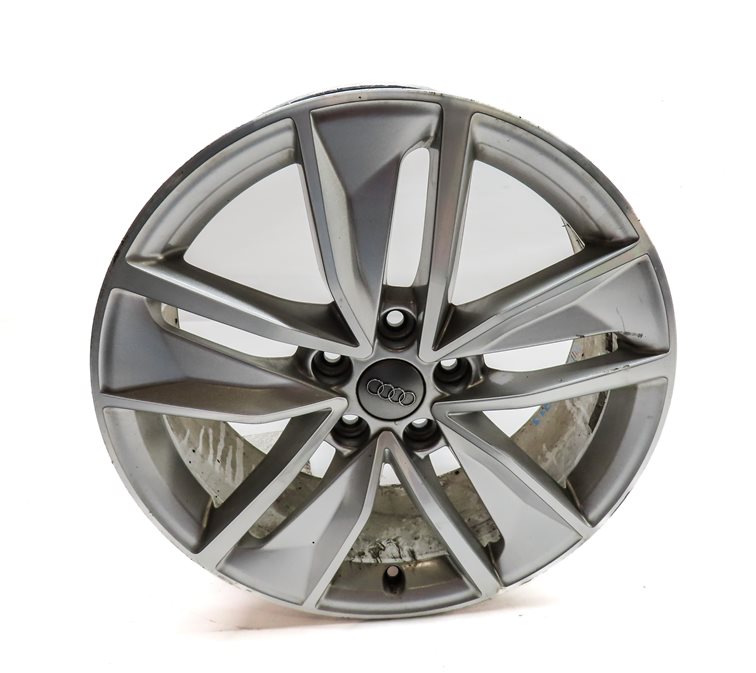 Thumbnail 6: 17-18 AUDI Q3 (8U) 18x7 ALUMINUM ALLOY 5-SPOKE FAN FLARED SPOKE WHEEL RIM SET-4