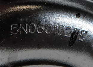 Thumbnail 6: 2015-2018 AUDI Q3 (8U) 18x4" 18x4 EMERGENCY SPARE TIRE WHEEL RIM
