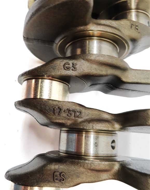 Thumbnail 7: 2018 AUDI Q3 (8U) 2.0L (CCTA) ENGINE MOTOR CRANKSHAFT CRANK SHAFT