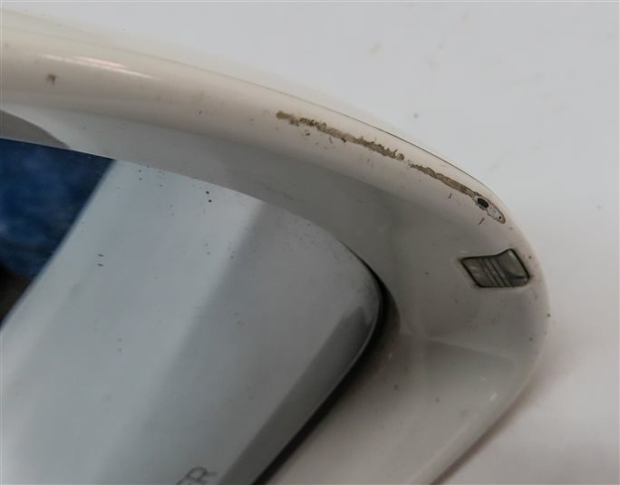 Thumbnail 12: 2015-2018 AUDI Q3 (8U) FRONT RIGHT PASSENGER HEATED DOOR MIRROR (White)