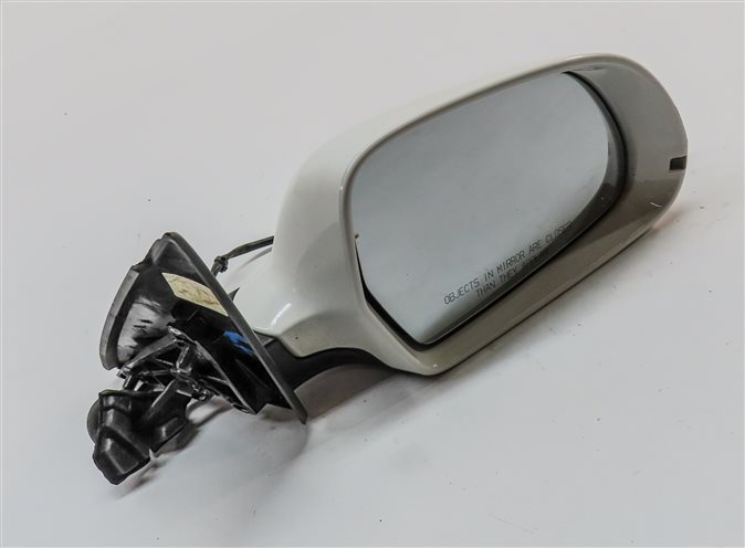 Thumbnail 4: 2015-2018 AUDI Q3 (8U) FRONT RIGHT PASSENGER HEATED DOOR MIRROR (White)