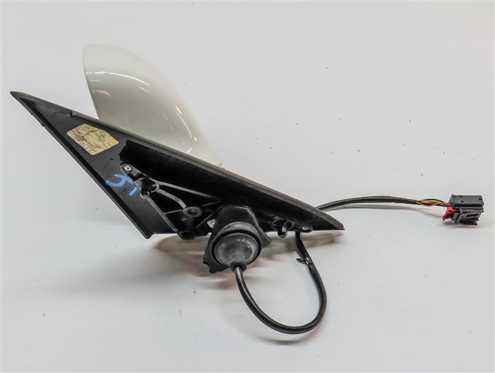 Thumbnail 5: 15-18 AUDI Q3 8U LEFT DRIVER HEATED DOOR MIRROR HOUSING NO GLASS (White)