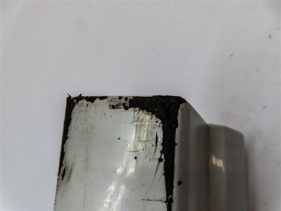 Thumbnail 8: 18 AUDI Q3 (8U) FRONT RIGHT PASSENGER LOWER EXTERIOR DOOR TRIM MOULDING (White)