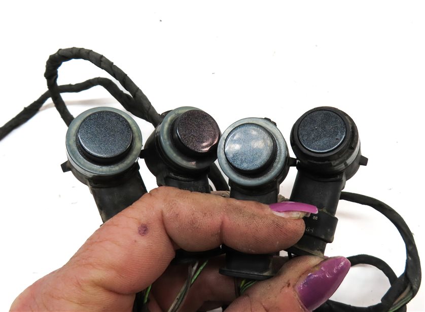 Thumbnail 5: 2015 BMW X5 (F15) REAR PARK ASSIST PDC DISTANCE CONTROL SENSOR SET/4 (Gray)