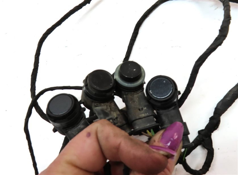 Thumbnail 5: 2015 BMW X5 (F15) FRONT PARK ASSIST PDC DISTANCE CONTROL SENSOR SET/4 (Gray)