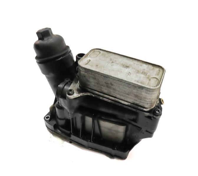 Thumbnail 1: 2015 BMW X5 (F15) 3.0L DIESEL (N57T) ENGINE OIL FLUID FILTER HOUSING w/COOLER