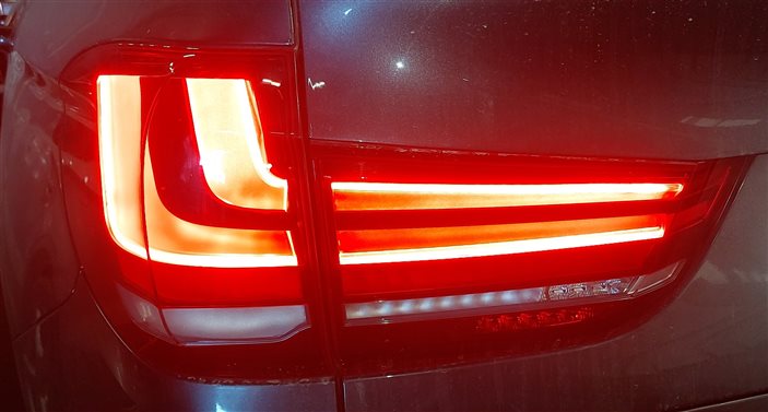 Thumbnail 2: 2014-2018 BMW X5 X5M ///M (F15 F85) LEFT DRIVER REAR INNER TAILLIGHT LIGHT LAMP