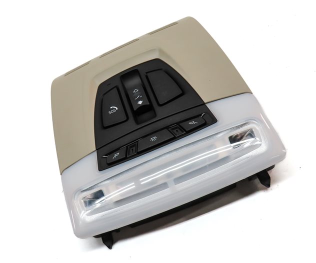 Thumbnail 3: 2015 BMW X5 (F15) FRONT INTERIOR DOMELIGHT DOME LIGHT LAMP w/SWITCHES