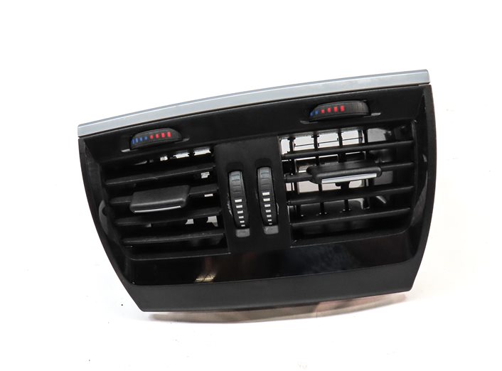 Thumbnail 2: 2015 BMW X5 (F15) REAR CENTER CONSOLE HEAT AIR AC HVAC DUAL VENT (Black)