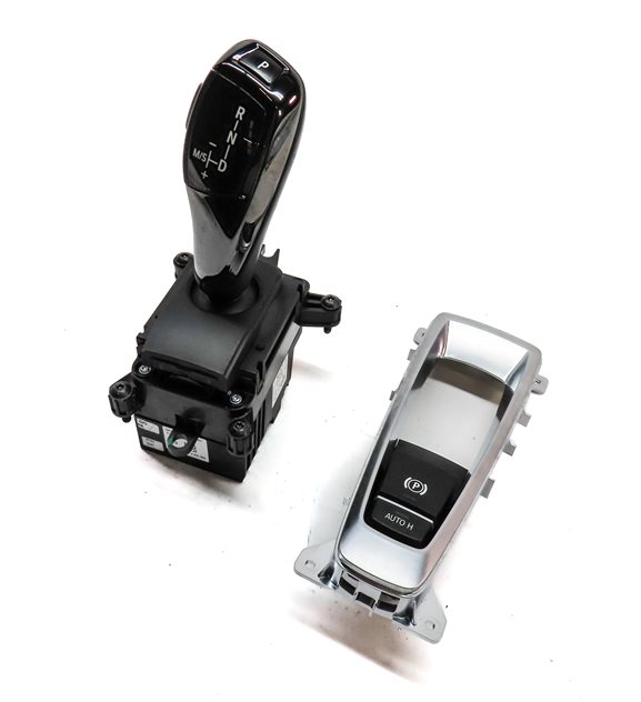 Thumbnail 1: 14-18 BMW X5 (F15) AUTO TRANSMISSION FLOOR SHIFTER SHIFT BOX & KNOB (CERAMIC)