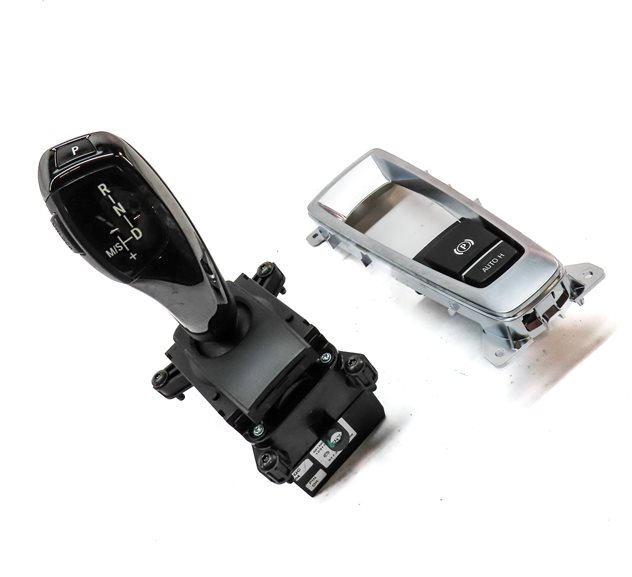 Thumbnail 3: 14-18 BMW X5 (F15) AUTO TRANSMISSION FLOOR SHIFTER SHIFT BOX & KNOB (CERAMIC)