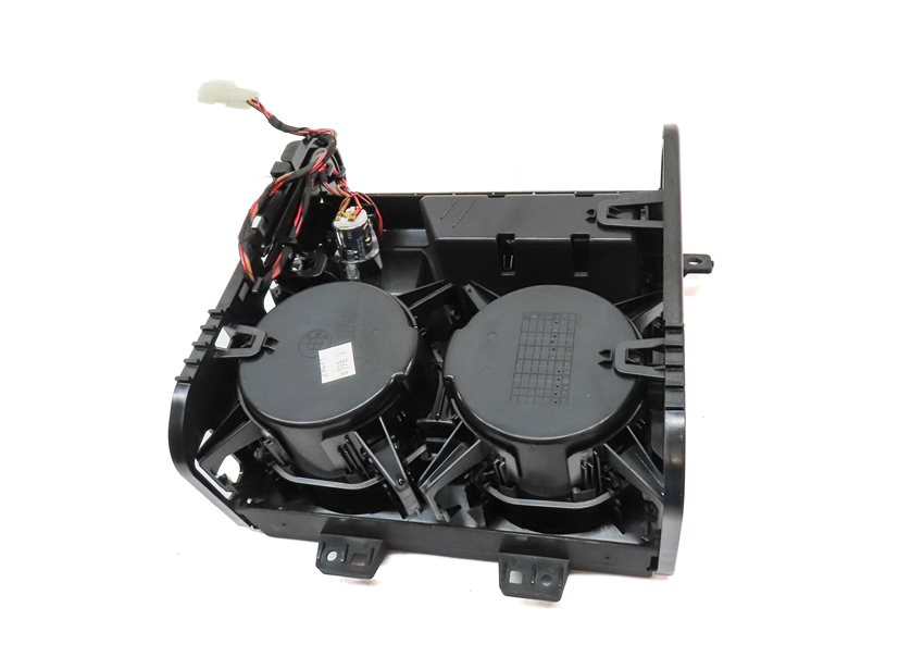 Thumbnail 5: 2015 BMW X5 (F15) FRONT CENTER CONSOLE CUPHOLDER ASHTRAY 12V PLUG ASSEMBLY