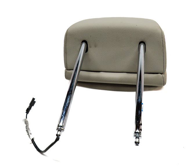 Thumbnail 6: 14-19 BMW X5 X6 F15 F16 FRONT LEFT or RIGHT SEAT COMFORT HEADREST (Ivory White)