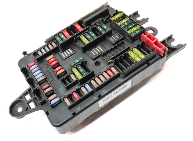 Thumbnail 3: 15 BMW X5 (F15) 3.0L DIESEL (N57T) ENGINE REAR POWER DISTRIBUTION FUSE RELAY BOX