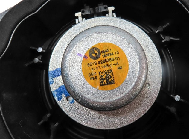 Thumbnail 15: 15 BMW X5 (F15) RADIO STEREO AUDIO SOUND SYSTEM TWEETER SUBWOOFER SPEAKER SET/15