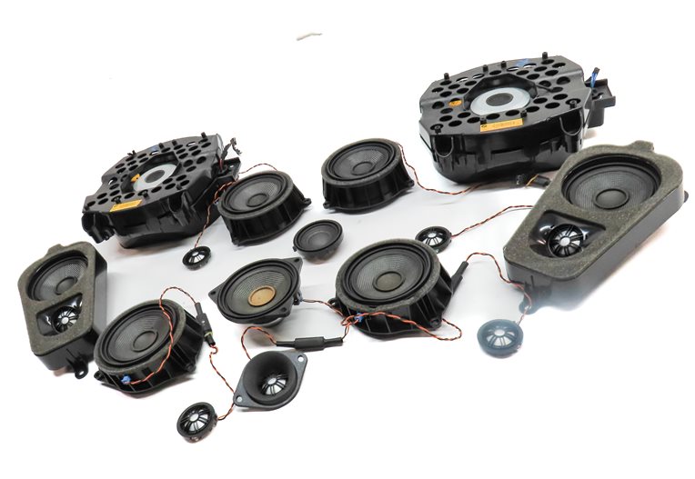 Thumbnail 2: 15 BMW X5 (F15) RADIO STEREO AUDIO SOUND SYSTEM TWEETER SUBWOOFER SPEAKER SET/15