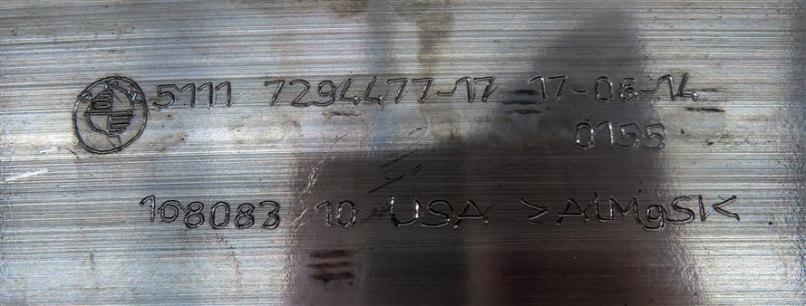 Thumbnail 9: 14-19 BMW X5 X5M X6 X6M F15 F85 FRONT BUMPER REINFORCEMENT BAR