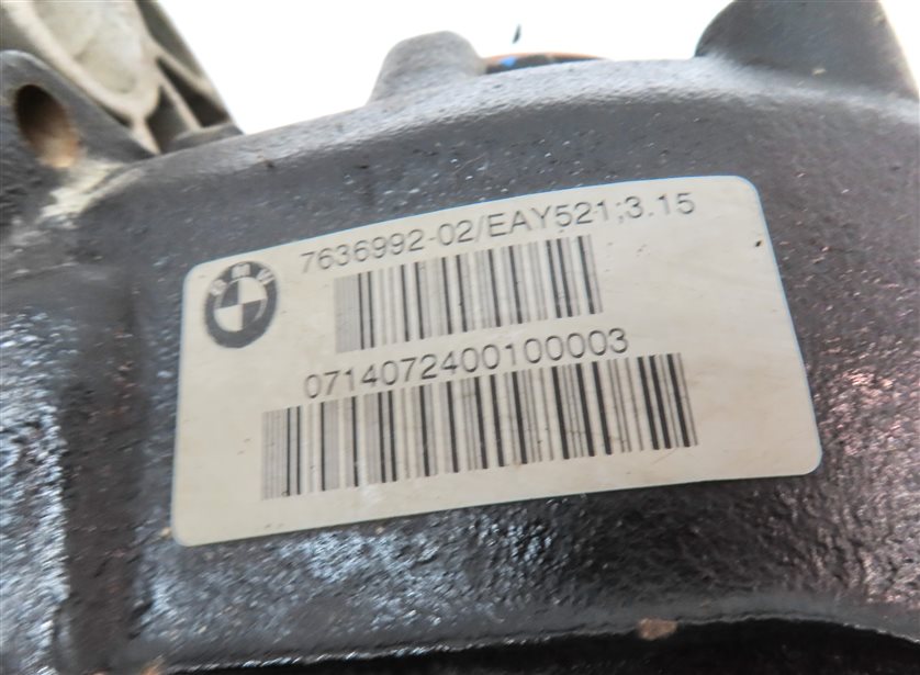 Thumbnail 8: 2014-2019 BMW X5 X6 (F15 F16) 2.0L / 3.0L / 3.0D REAR DIFFERENTIAL GEAR (3.15)