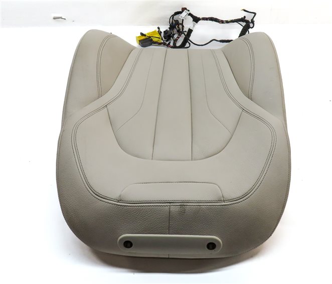Thumbnail 4: 15 BMW X5 (F15) FRONT RIGHT UPPER MEMORY COMFORT HEATED SEAT BACK (Ivory White)