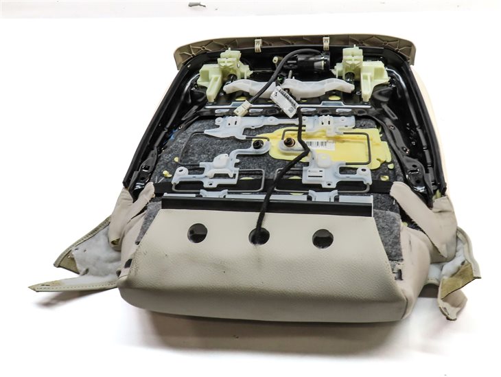 Thumbnail 6: 15 BMW X5 F15 FRONT LEFT LOWER MEMORY COMFORT HEATED SEAT CUSHION (Ivory White)