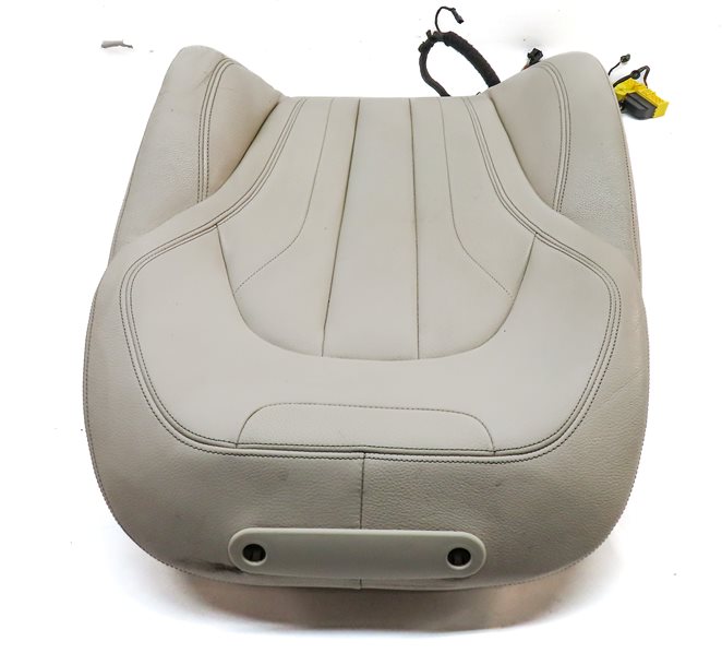 Thumbnail 4: 2015 BMW X5 (F15) FRONT LEFT UPPER MEMORY COMFORT HEATED SEAT BACK (Ivory White)