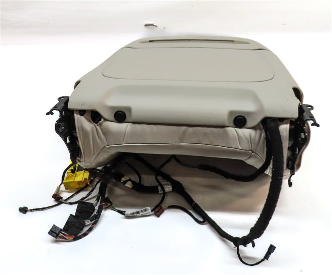 Thumbnail 5: 2015 BMW X5 (F15) FRONT LEFT UPPER MEMORY COMFORT HEATED SEAT BACK (Ivory White)