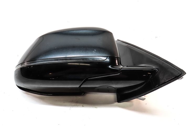 Thumbnail 7: 14-16 BMW X5 F15 FRONT RIGHT PFOLD MEMORY HEAT AUTO DIM TILT DOOR MIRROR (Gray)