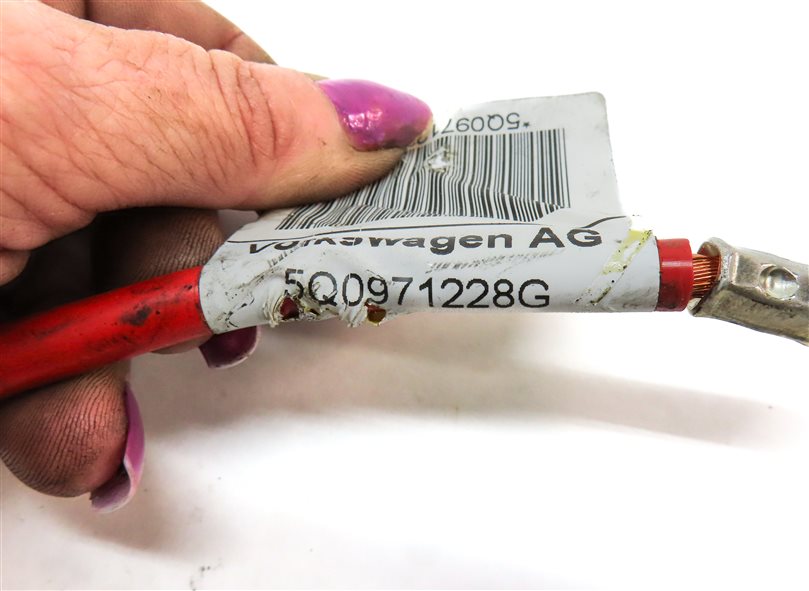 Thumbnail 5: 2016 AUDI A3 (8V) 1.8L (CNSB) ENGINE POSITIVE BATTERY TERMINAL CABLE