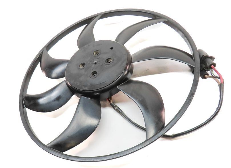 Thumbnail 2: 15-16 AUDI A3 (8V) 1.8L TURBO ENGINE RADIATOR COOLING FAN & SHROUD ASSEMBLY