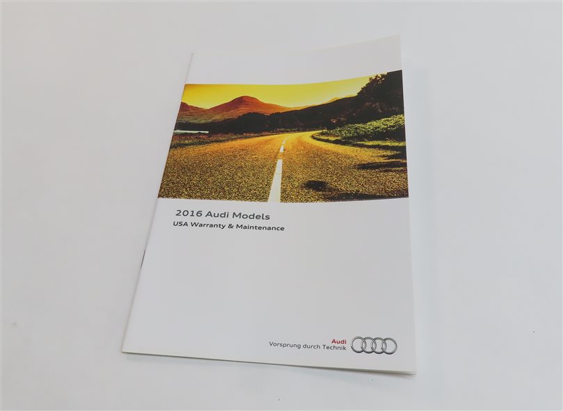Thumbnail 6: 2016 AUDI A3 (8V) 1.8L (CNSB) ENGINE OWNER'S MANUAL BOOKLET SET/7 w/ CASE