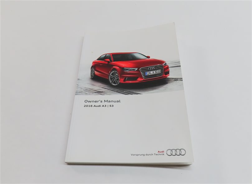 Thumbnail 9: 2016 AUDI A3 (8V) 1.8L (CNSB) ENGINE OWNER'S MANUAL BOOKLET SET/7 w/ CASE