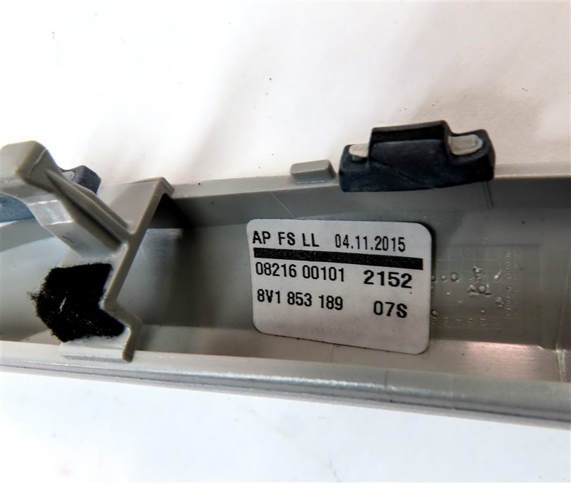 Thumbnail 12: 2016 AUDI A3 (8V) INTERIOR FRONT/REAR DOOR FRONT DASH TRIM SET/7 (Micrometallic)