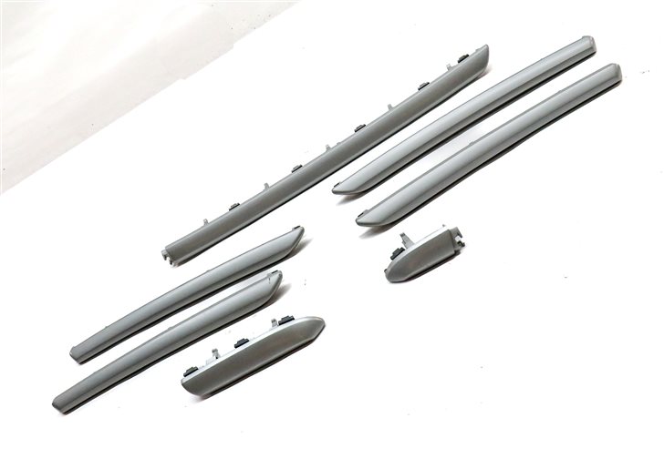 Thumbnail 3: 2016 AUDI A3 (8V) INTERIOR FRONT/REAR DOOR FRONT DASH TRIM SET/7 (Micrometallic)