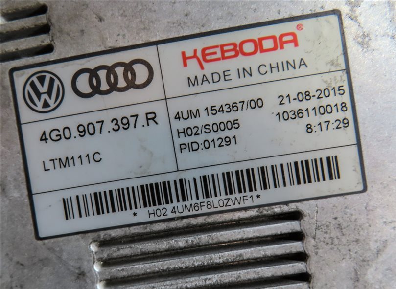Thumbnail 7: 2015-2016 AUDI A3 (8V) LEFT DRIVER XENON HID HEADLIGHT LIGHT LAMP (8Q3 NON AFS)