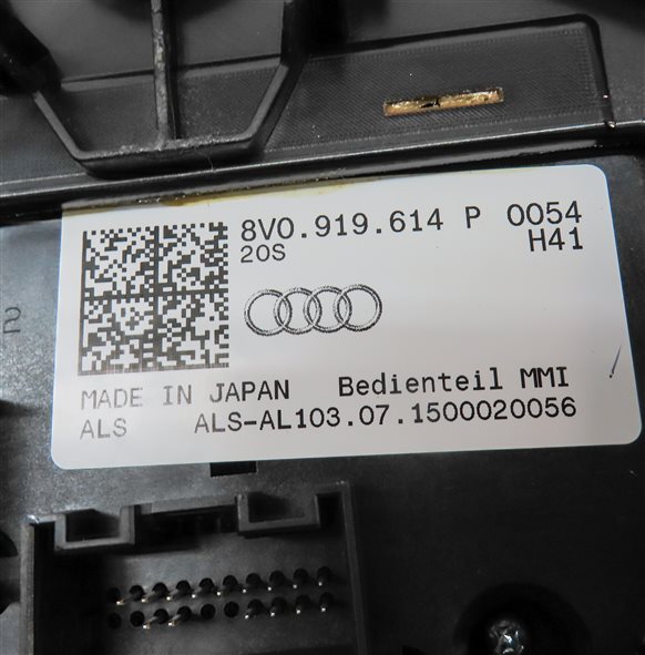 Thumbnail 8: 2015-2017 AUDI A3 S3 (8V) RADIO STEREO I-DRIVE MMI MEDIA CONSOLE CONTROL PANEL