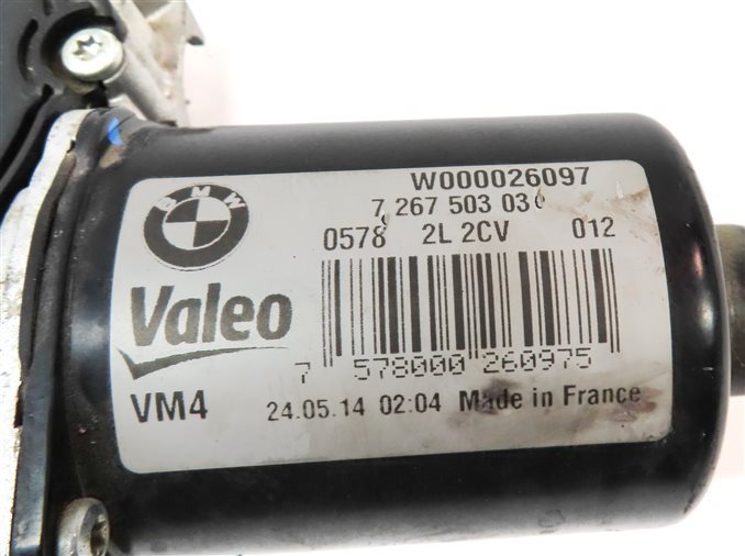 Thumbnail 7: 2012-2019 BMW M3 M4 3 4 SERIES (F30 F32) FRONT WINDSHIELD WIPER MOTOR